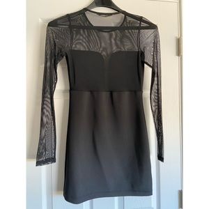 Two Apples Mesh Long Sleeve LBD